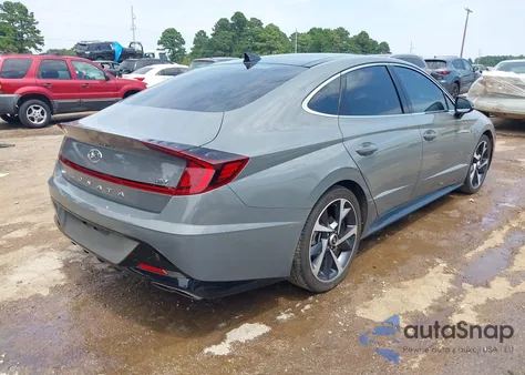 2021 Hyundai Sonata Sel Plus from USA, damaged, VIN 5NPEJ4J27MH071117